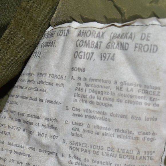 Canadian forces extreme cold winter parka - Picture 4 of 4